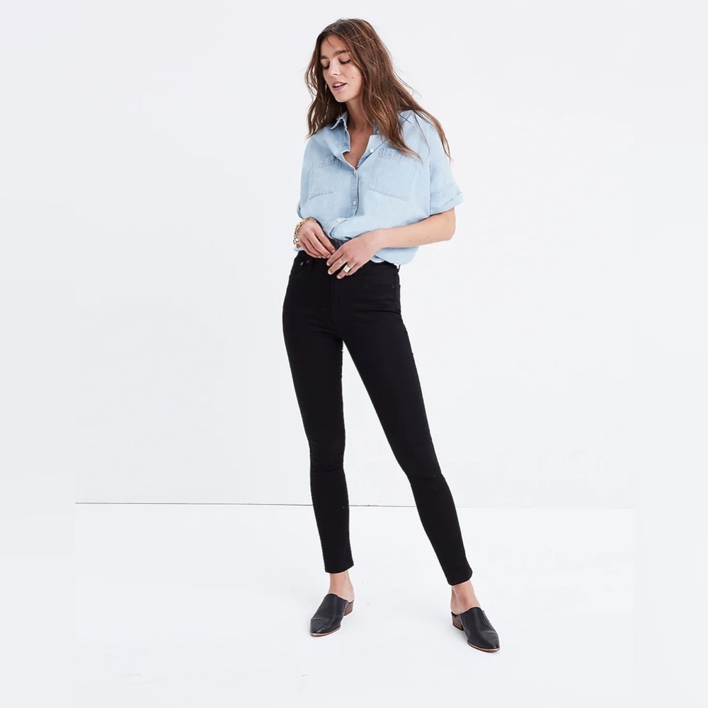 Madewell 9” High-rise Skinny